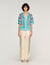 Camisa con estampado floral