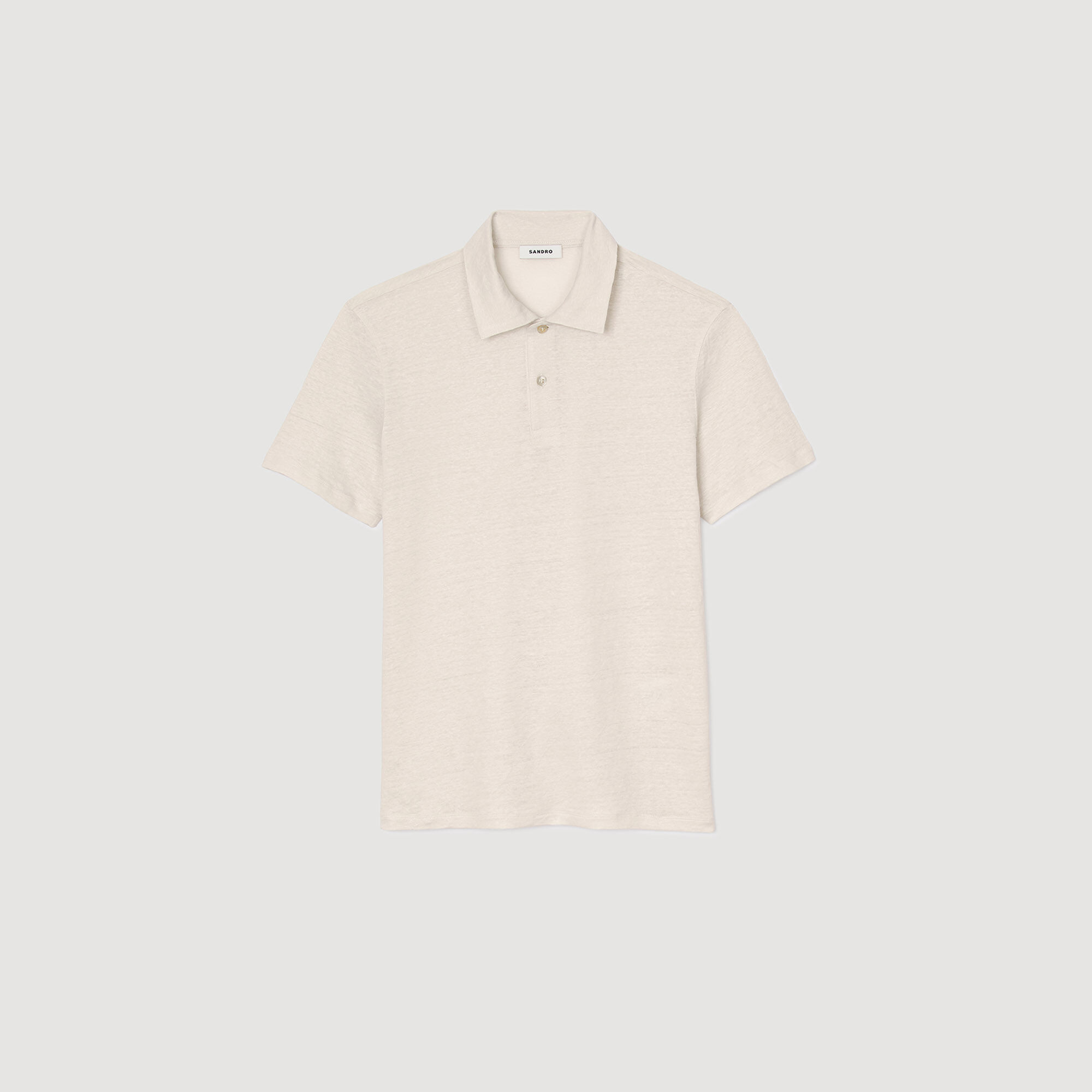 Polo de lino