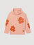 Sudadera con capucha y motivos florales