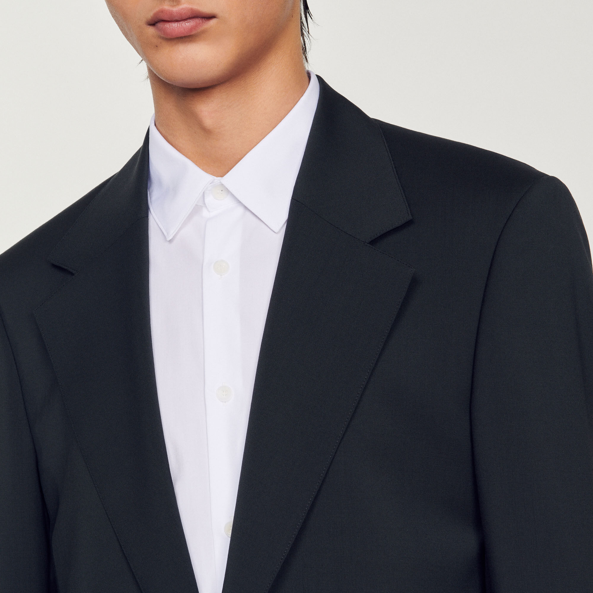 Chaqueta de traje ancha