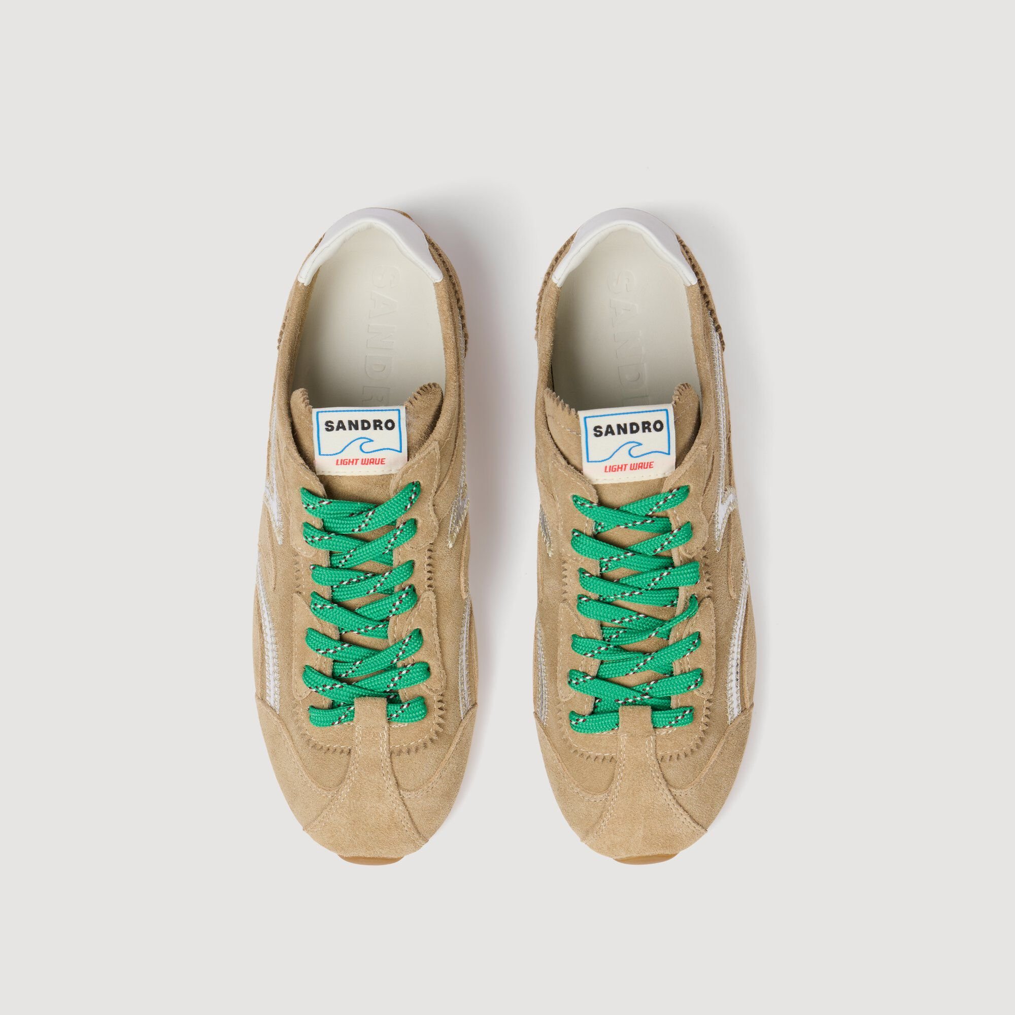 Zapatillas bajas Light Wave de ante