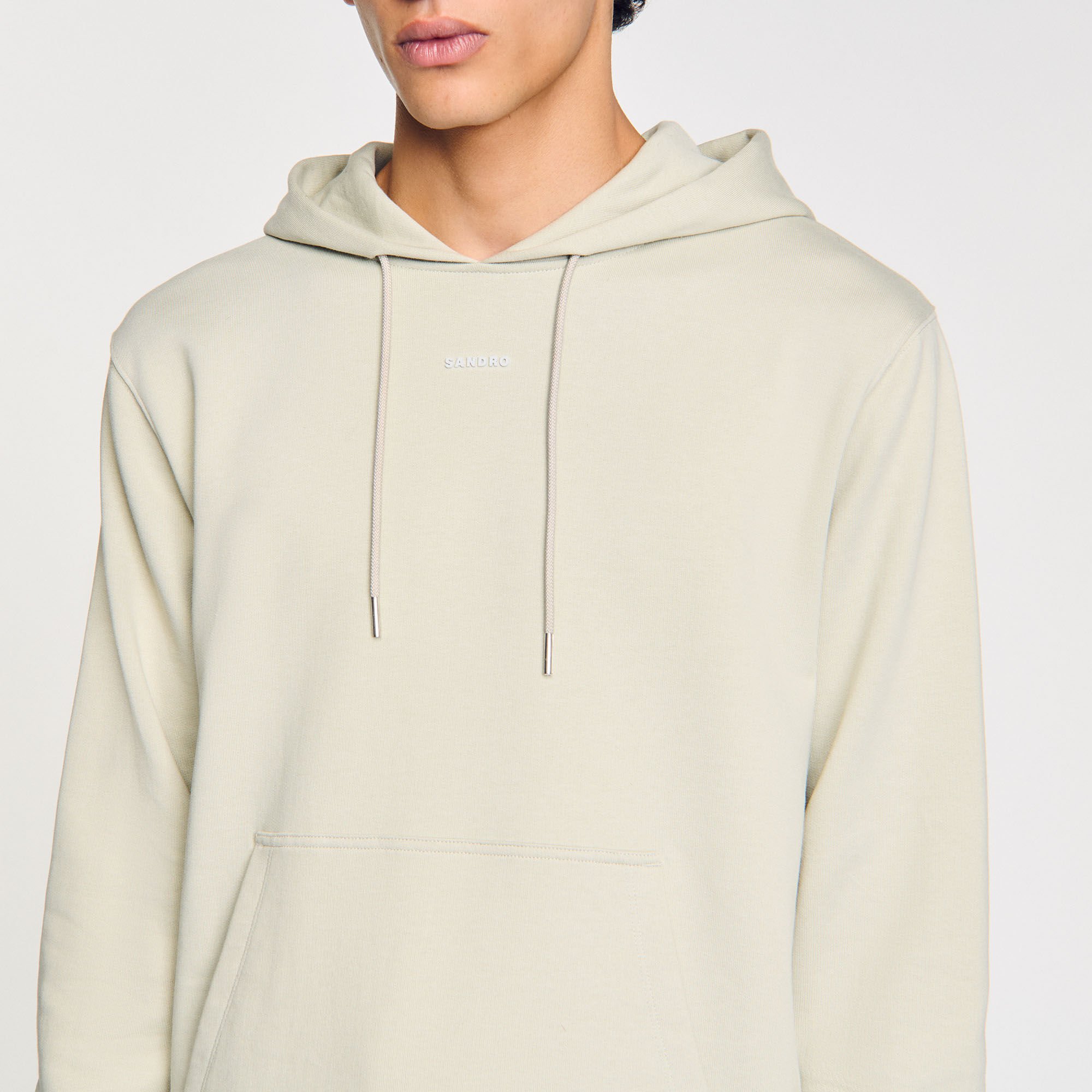 Sudadera con capucha y logo