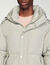 Anorak tres cuartos con capucha