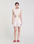 Vestido corto con recortes