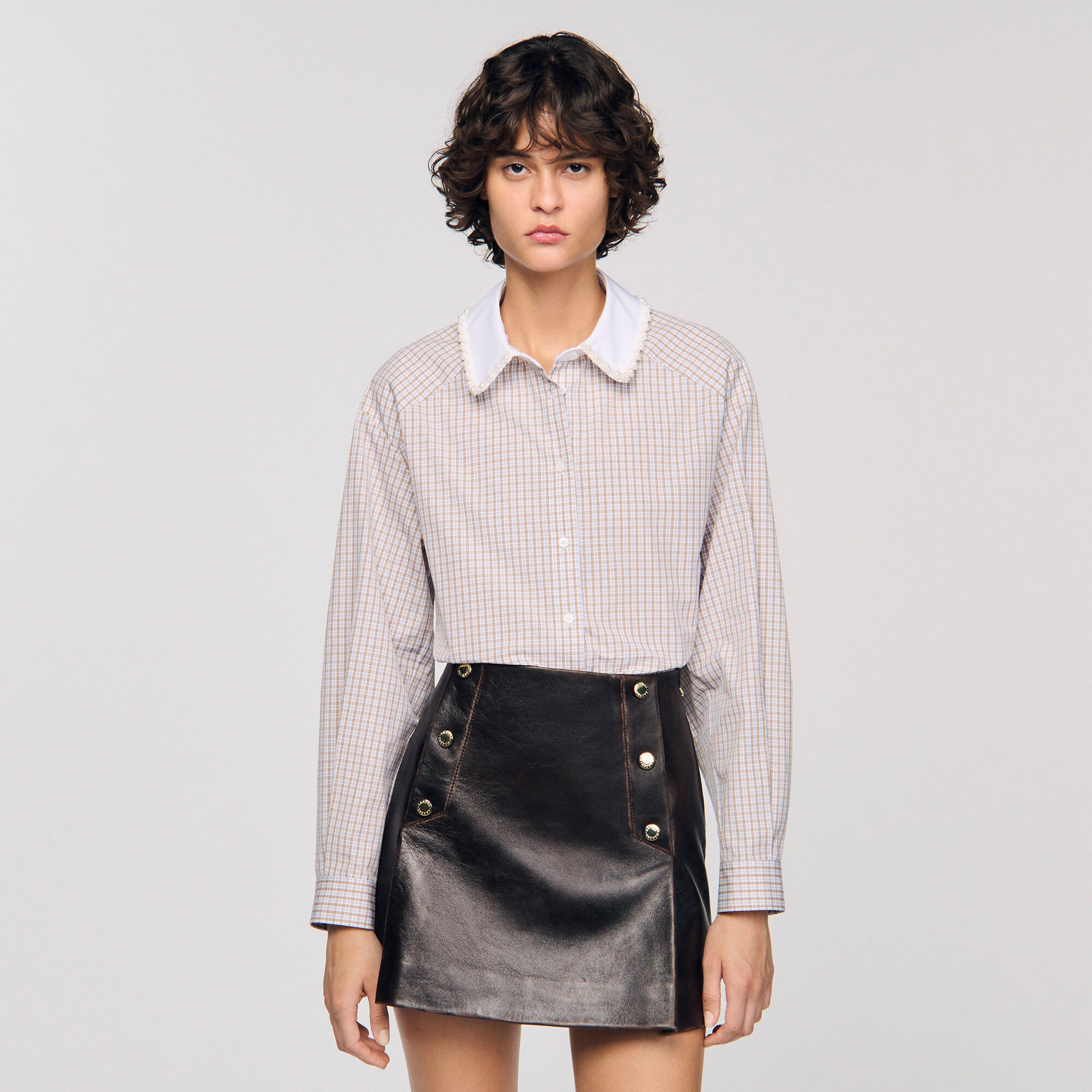 Camisa de franela a cuadros