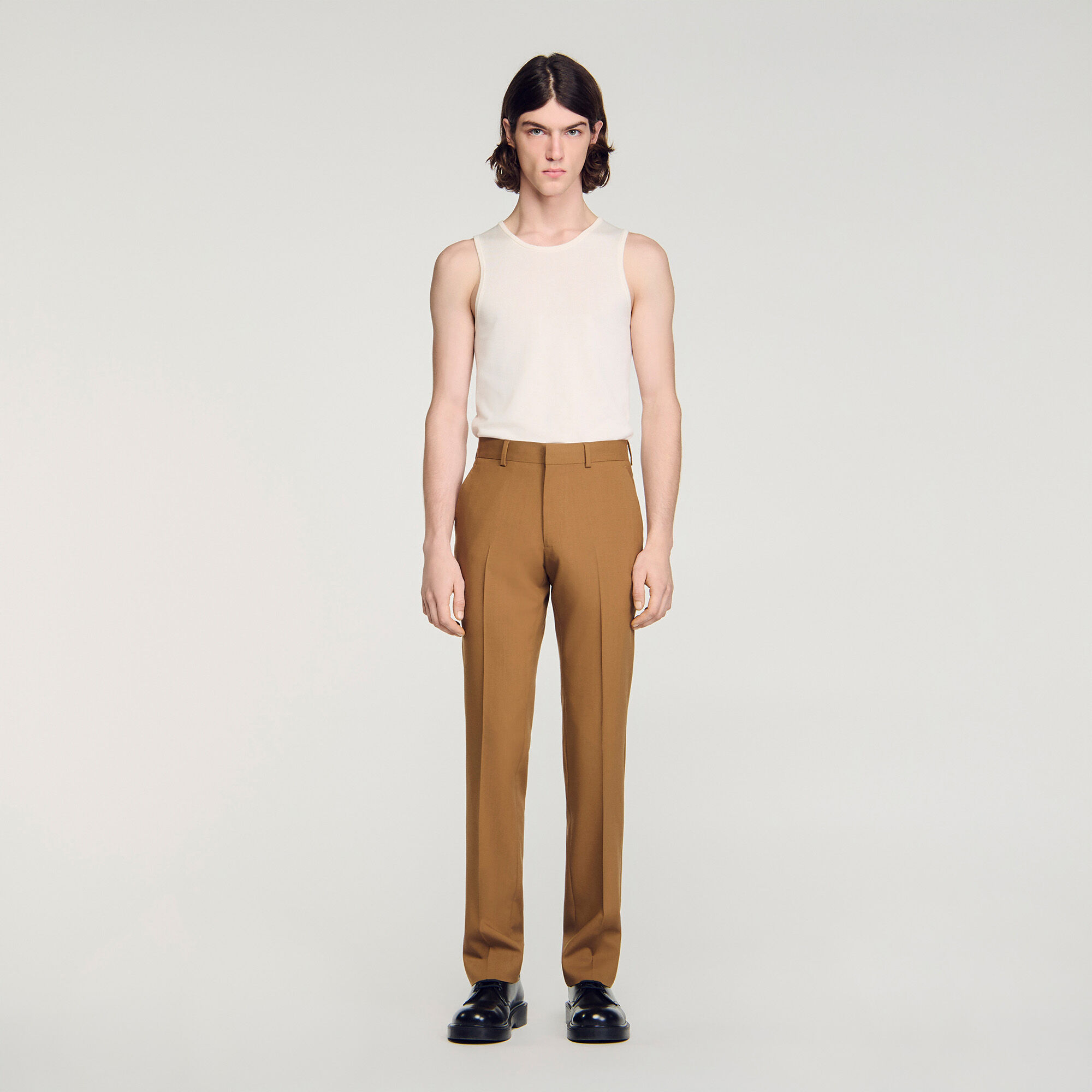 Pantal&oacute;n de traje de lana