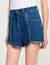 Pantalón corto vaquero con strass