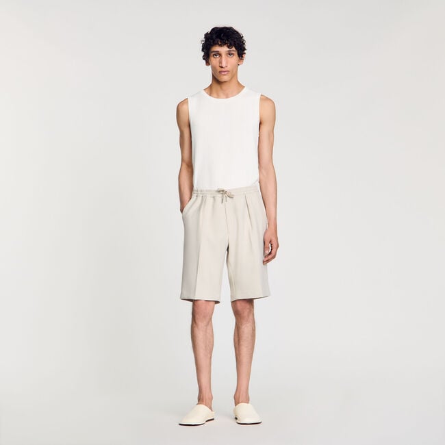 Bermudas de punto