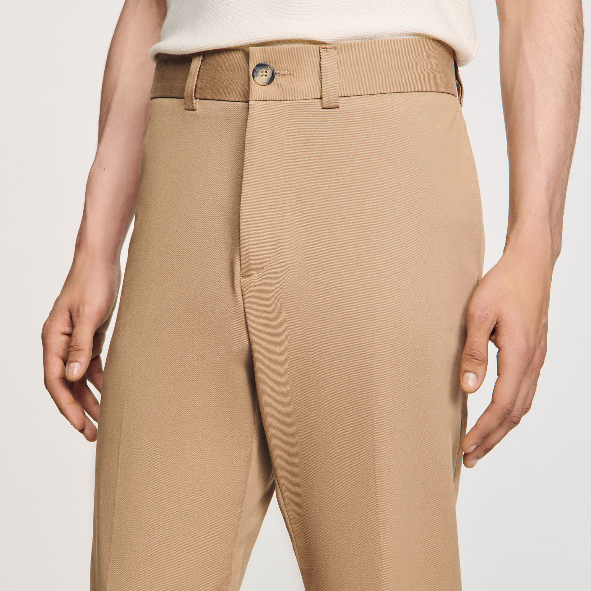 Pantalón chino recto