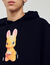Sudadera con capucha, estampado conejo