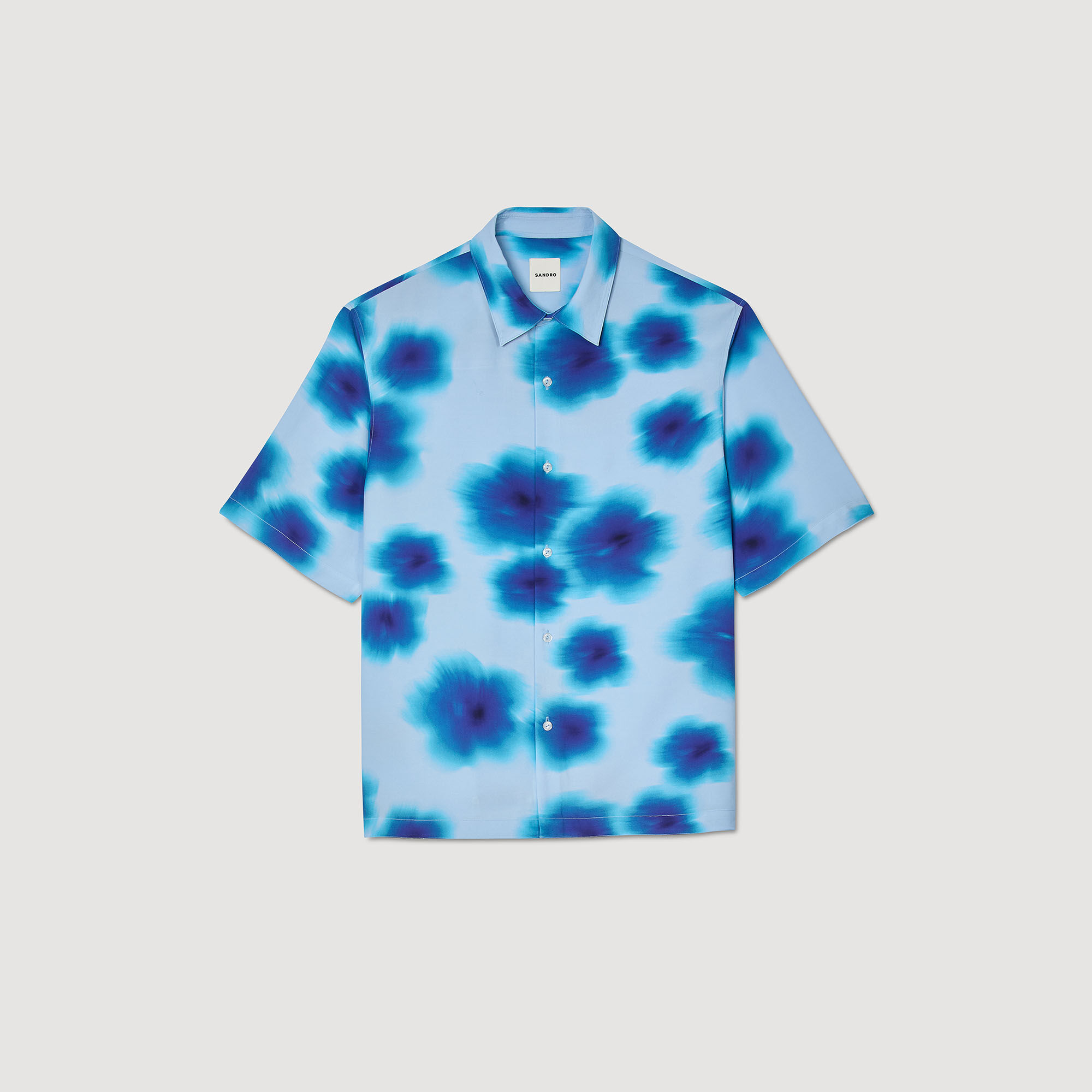 Camisa con estampado floral