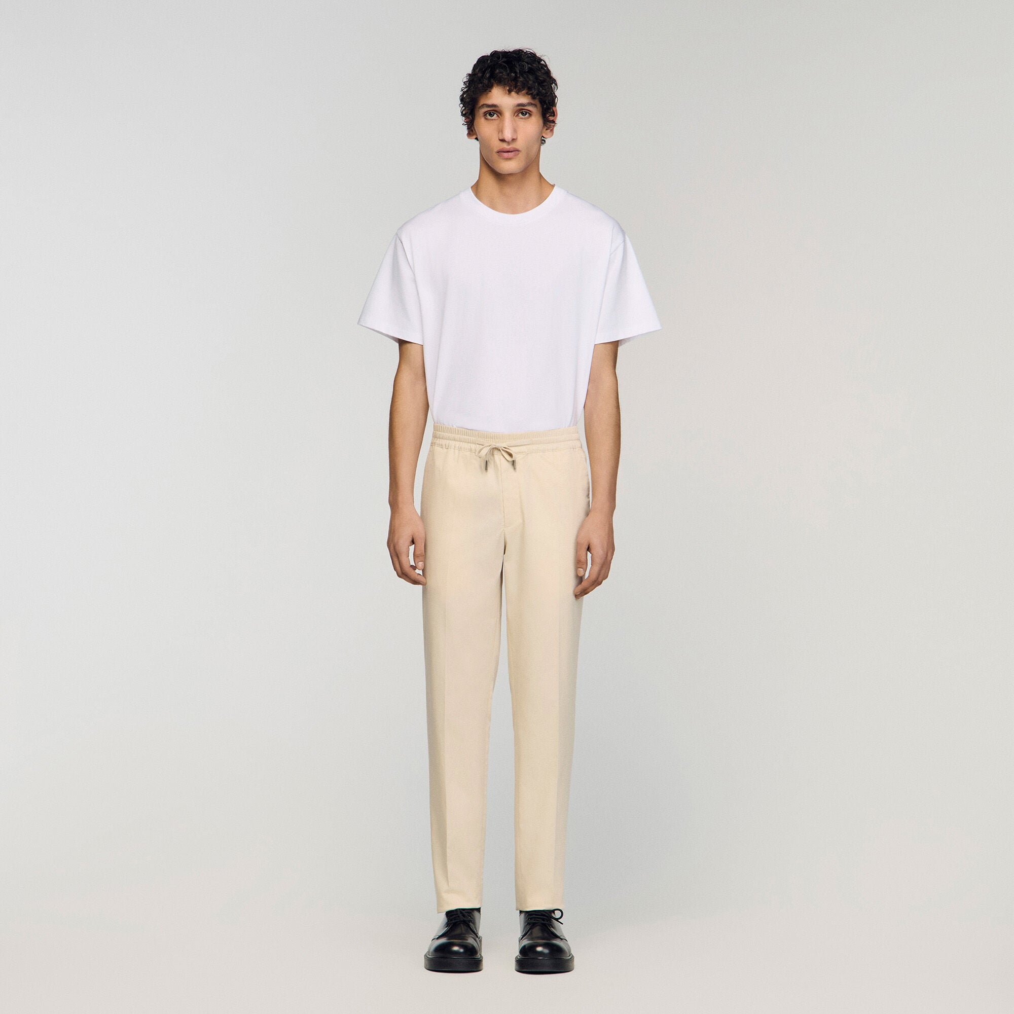 Pantal&oacute;n recto el&aacute;stico