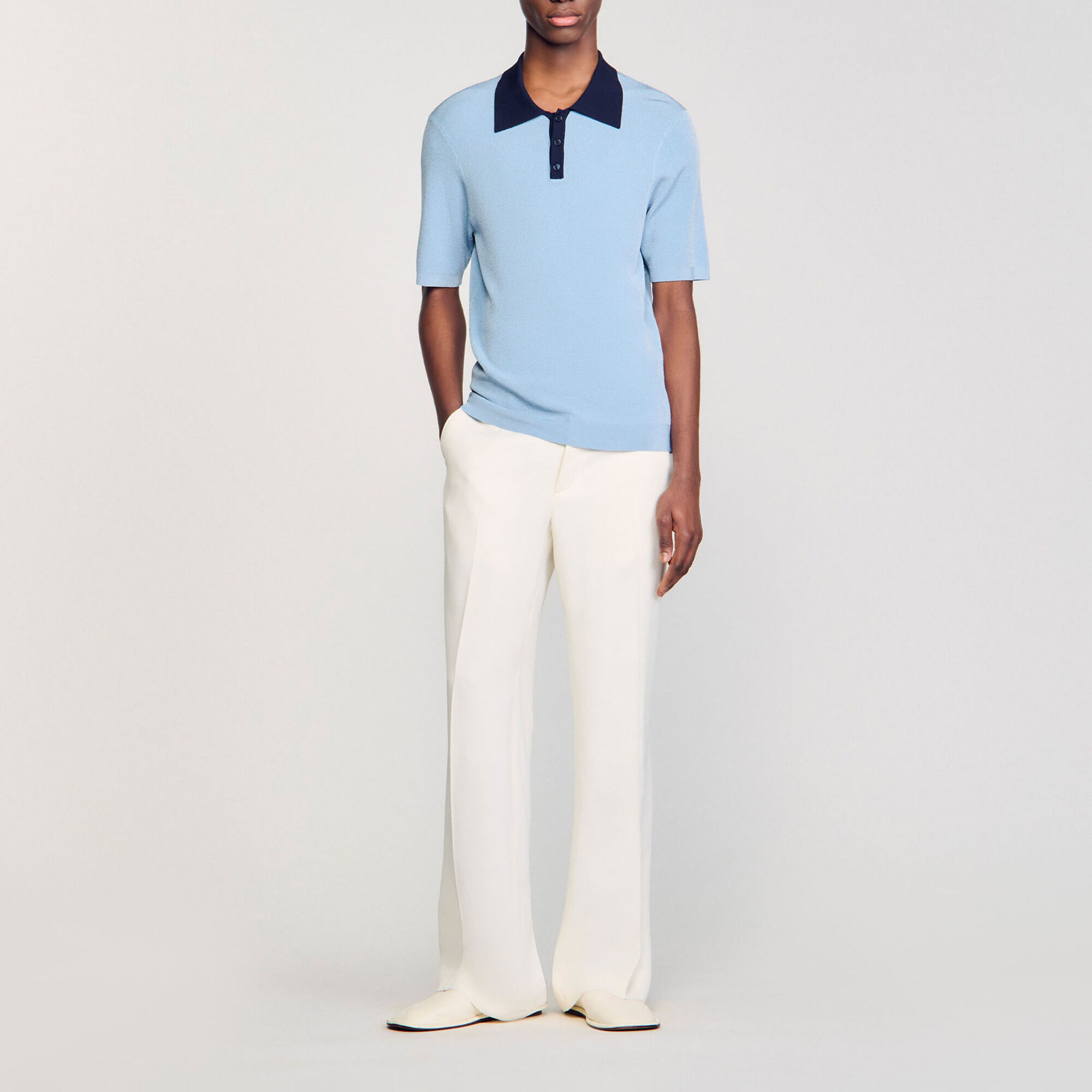 Polo bicolor