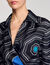 Camisa de seda con espirales
