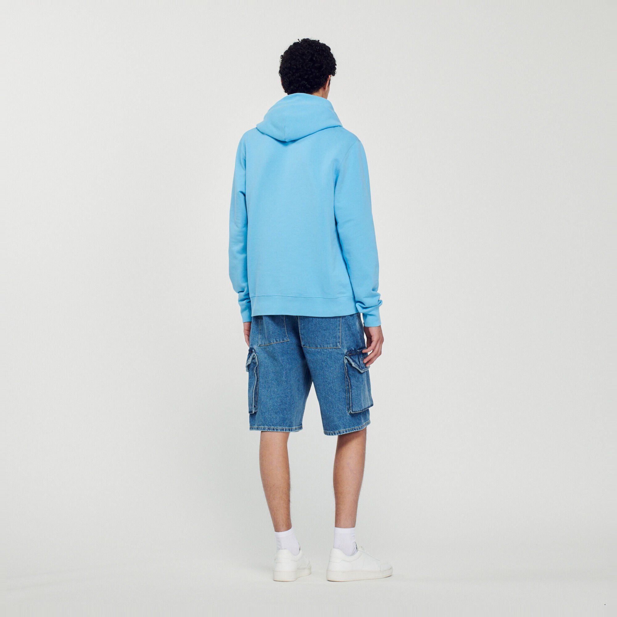 Sudadera con capucha, estampado conejo