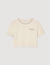 Camiseta con detalles de strass