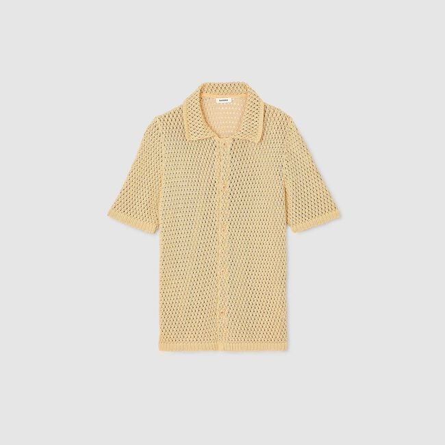 Camisa de ganchillo
