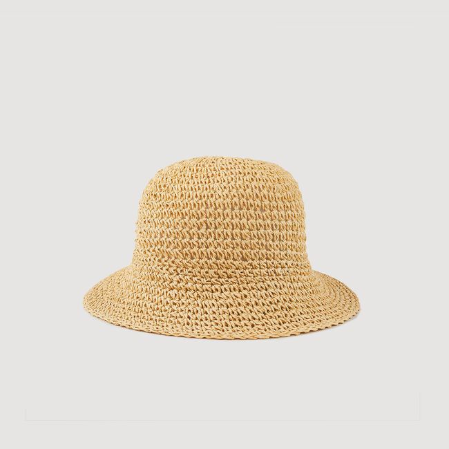 Gorro de pescador efecto croché