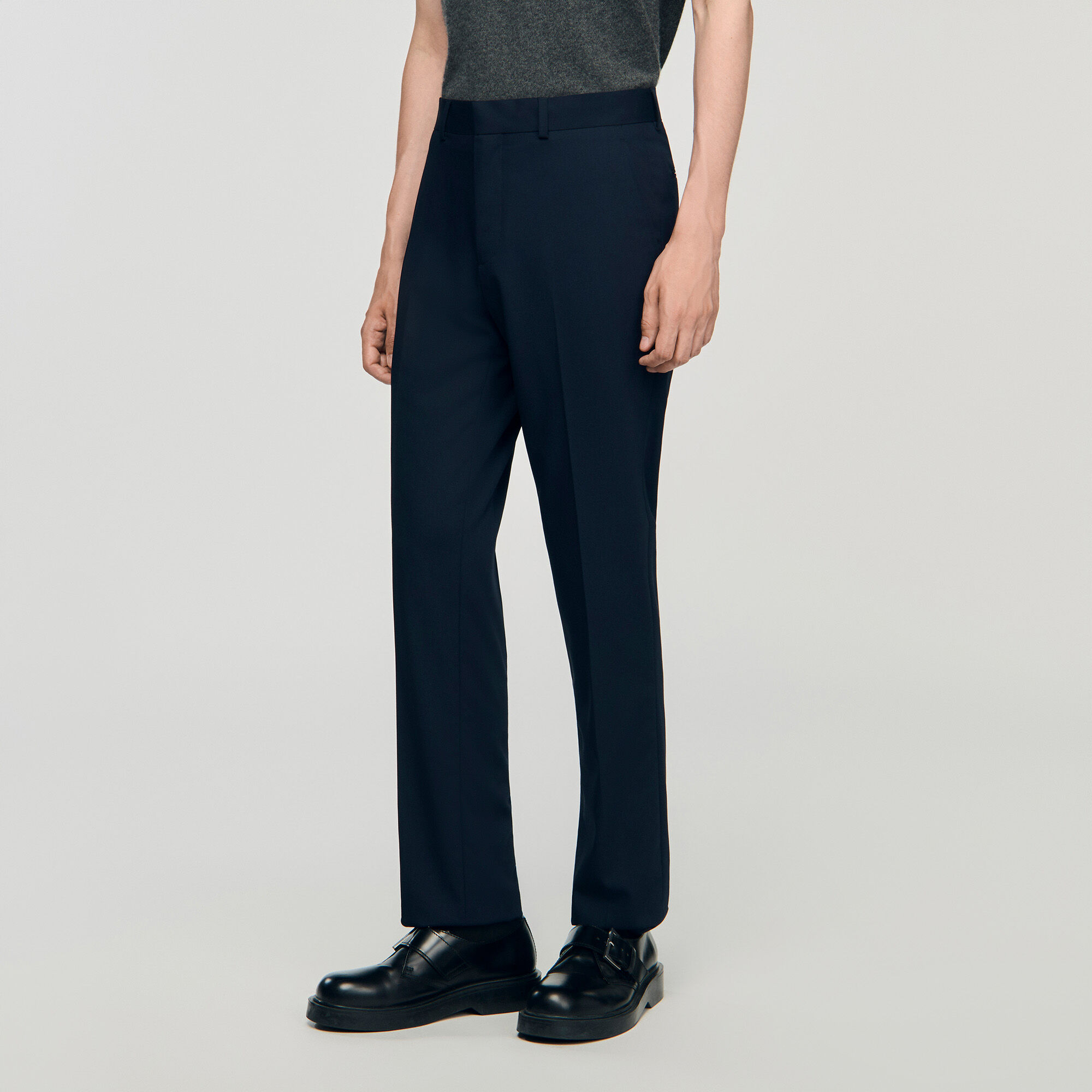 Pantalón de traje  ancho