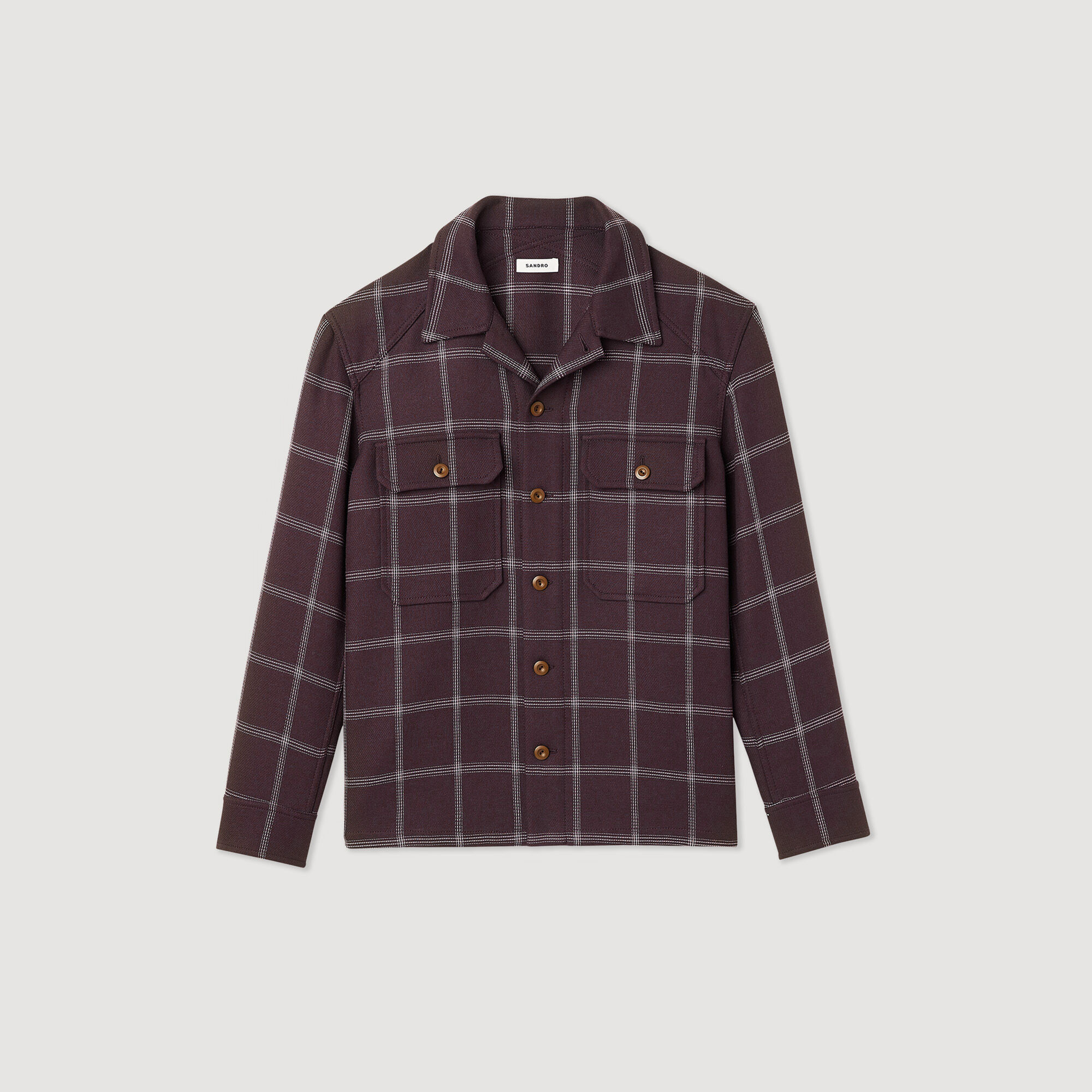 Sobrecamisa de cuadros