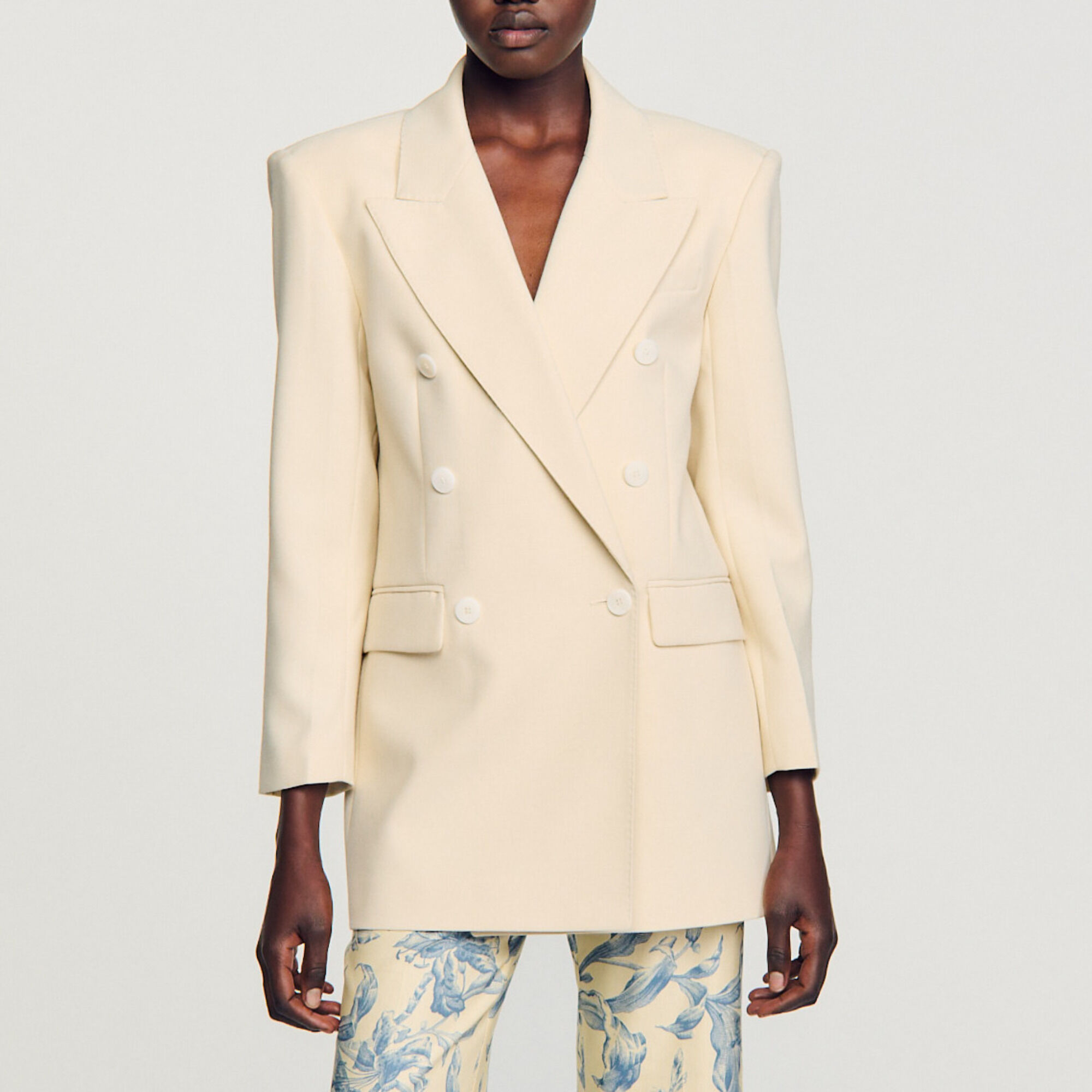 Chaqueta sastre cruzada