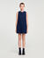 Vestido corto de tweed