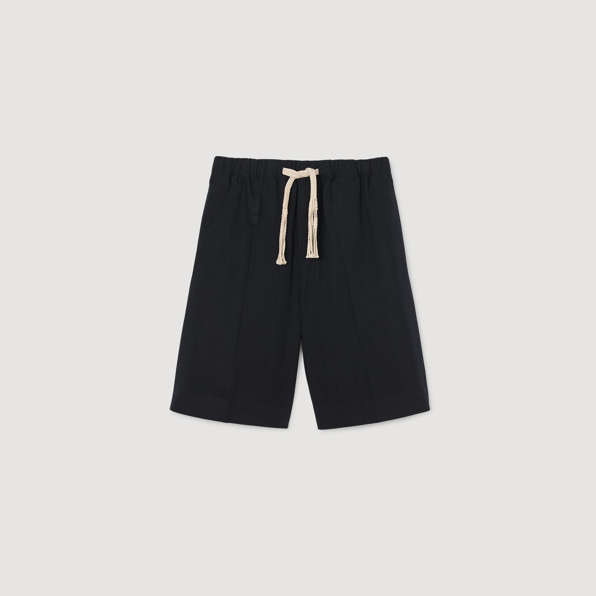 Pantalón de algodón cintura elástica