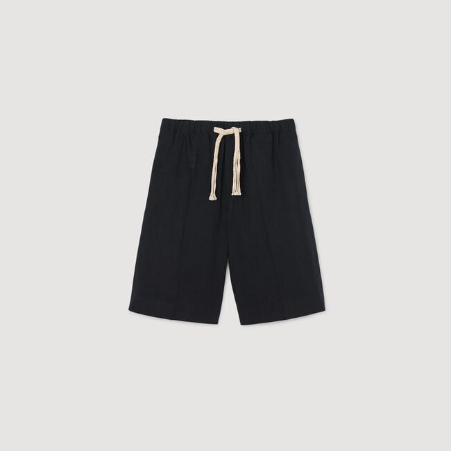 Pantalón de algodón cintura elástica