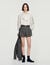 Short de lana pata de gallo - Mujer | Sandro