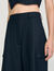 Bermudas a rayas con strass
