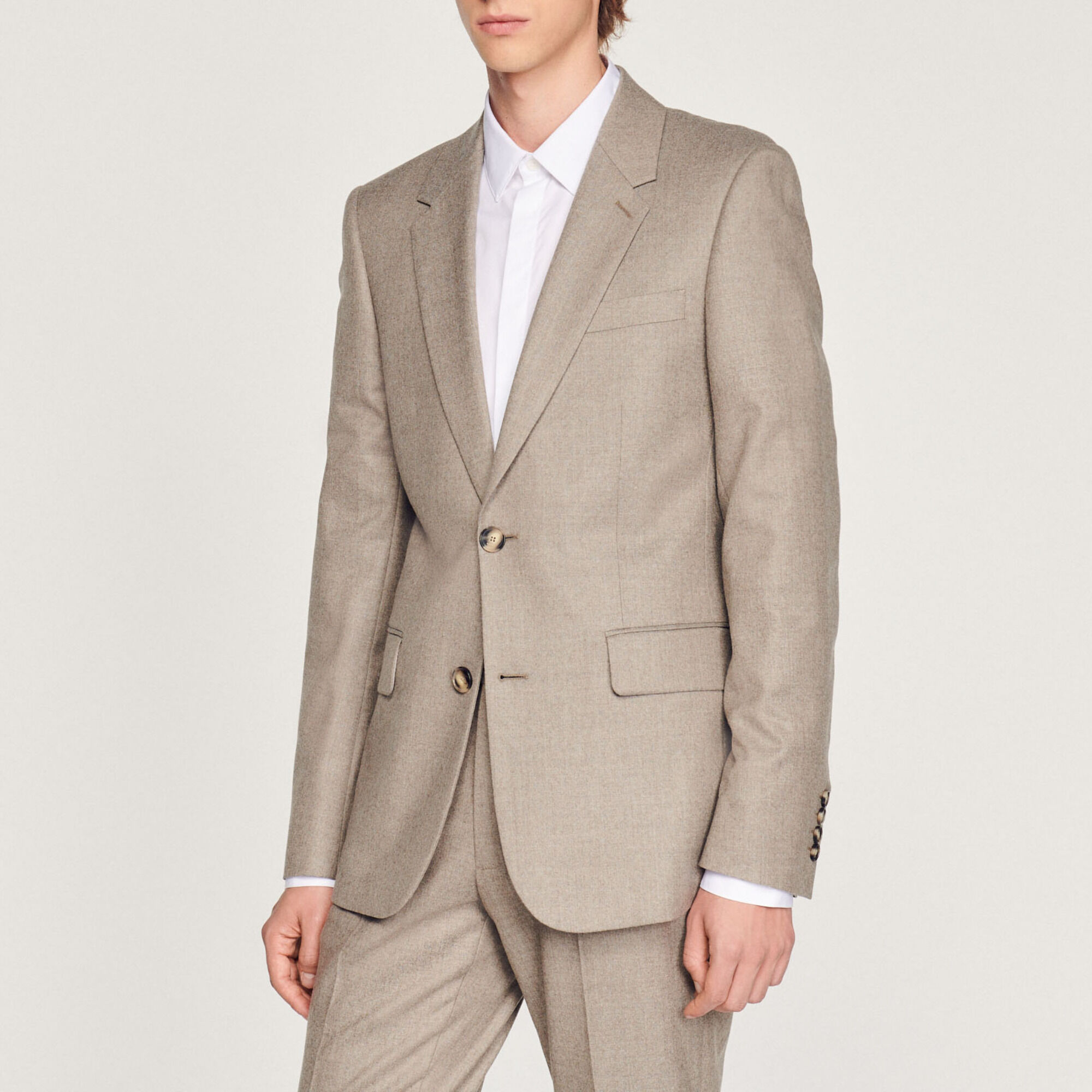 Chaqueta de sastre de franela