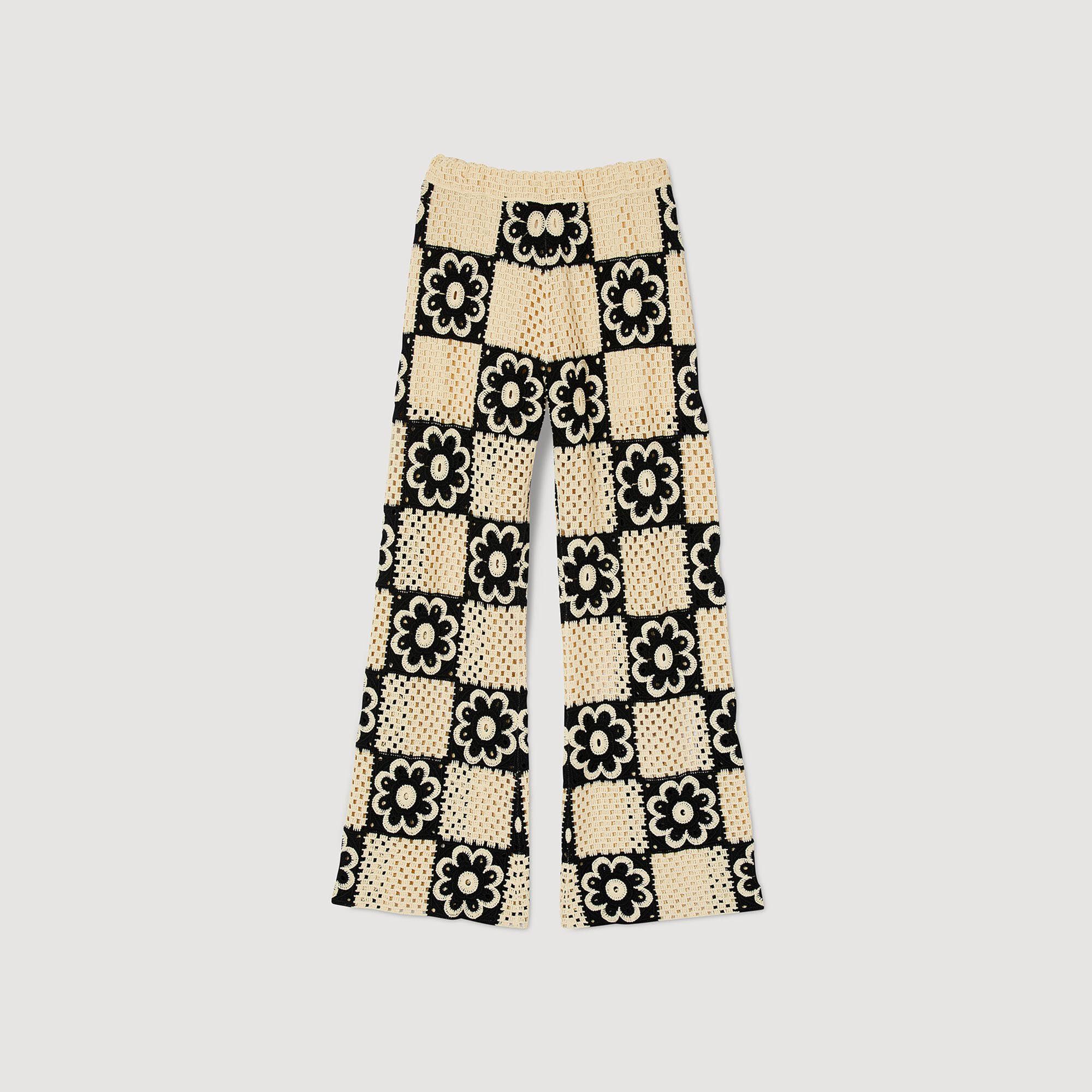 Pantal&oacute;n de punto de ganchillo - Mujer | Sandro
