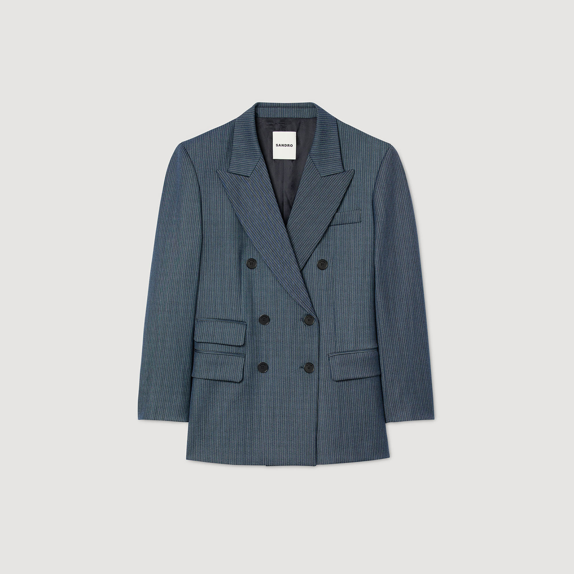 Chaqueta sastre de rayas