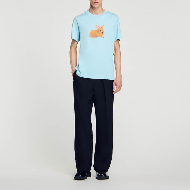 Camiseta Wild Animals - Hombre | Sandro