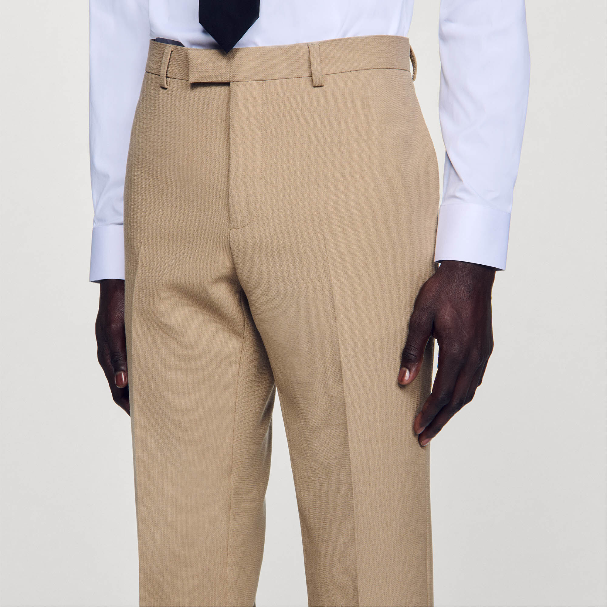 Pantalón de traje de lana