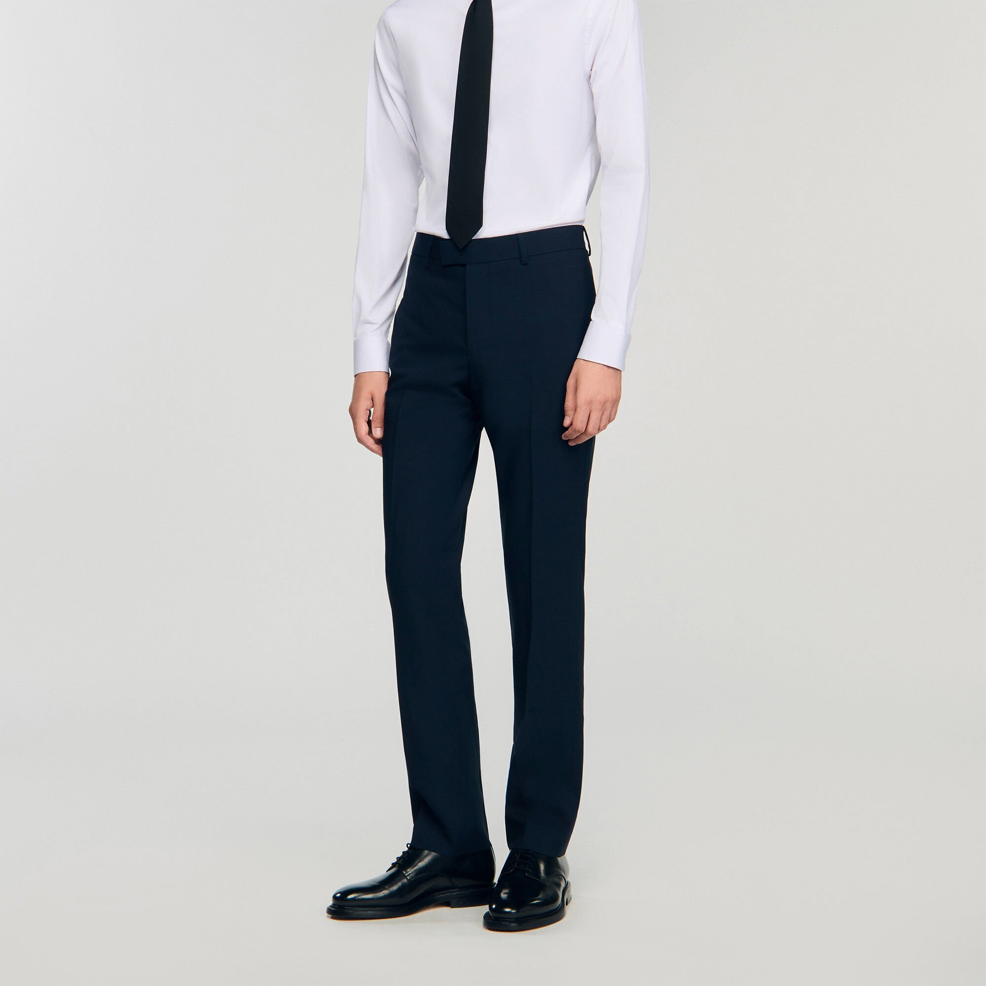 Pantalón de traje de lana