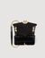 Bolso Yza cuero relieve efecto cocodrilo