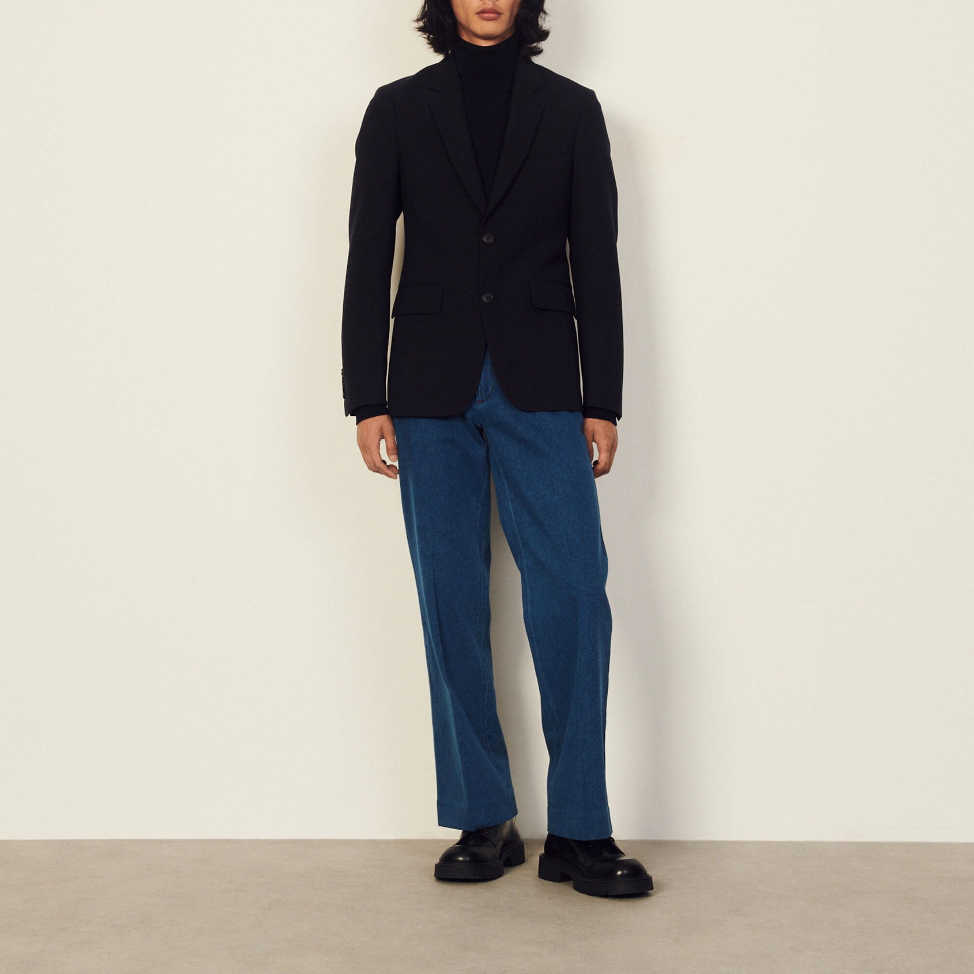 Chaqueta de traje de jersey