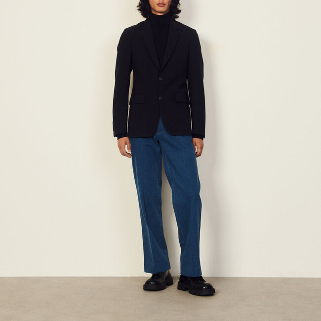 Chaqueta de traje de jersey