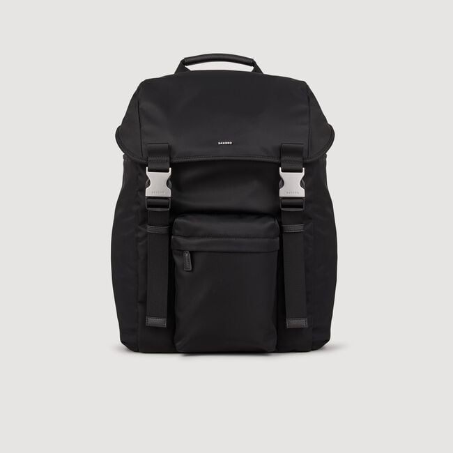 Mochila de cuero reciclado
