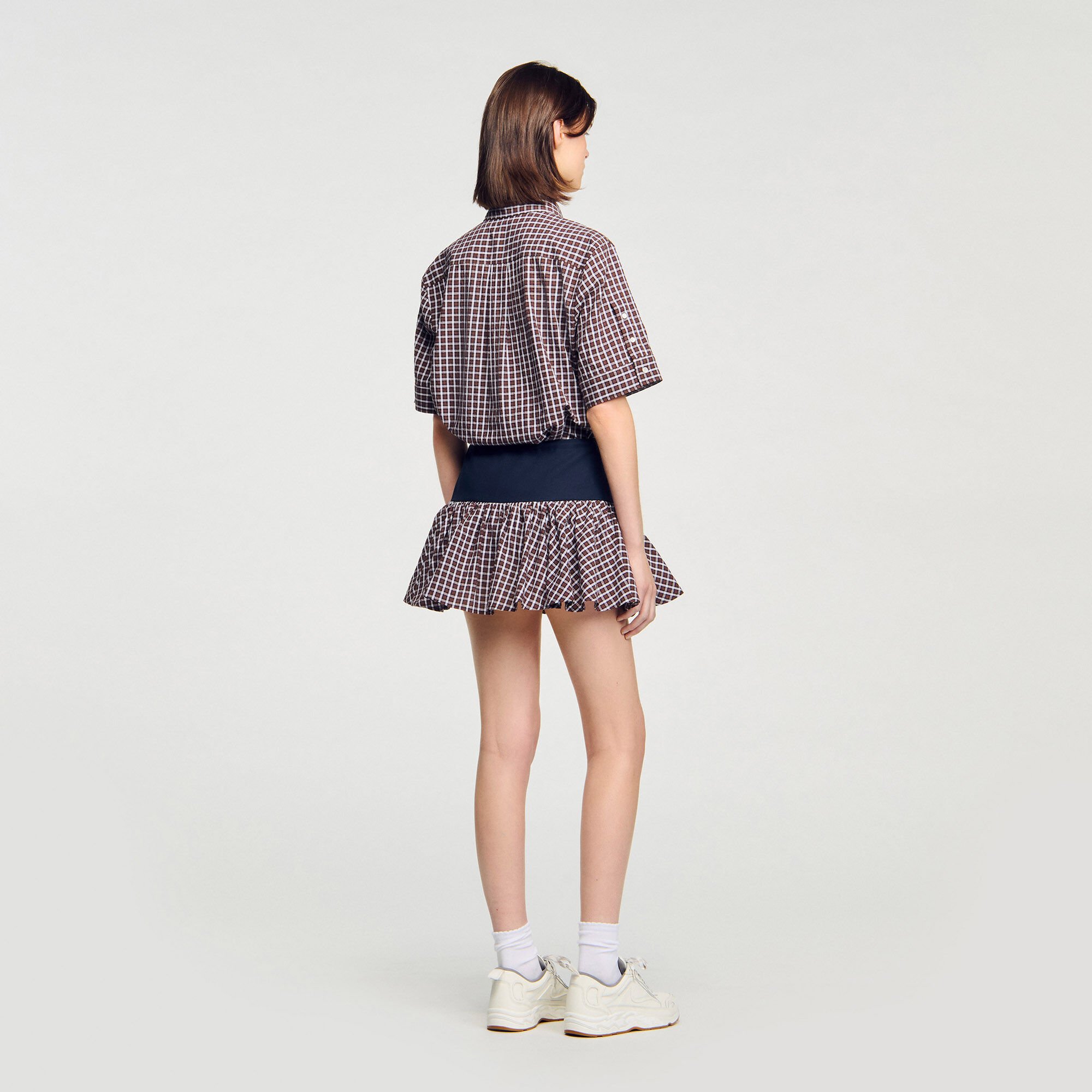Falda pantalón de cuadros