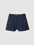 Short de traje con pliegues