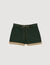 Short bicolor con cinturón cordón