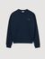 Sudadera oversize con parche de cuero
