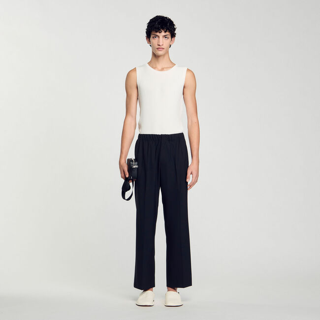 Pantalón ancho