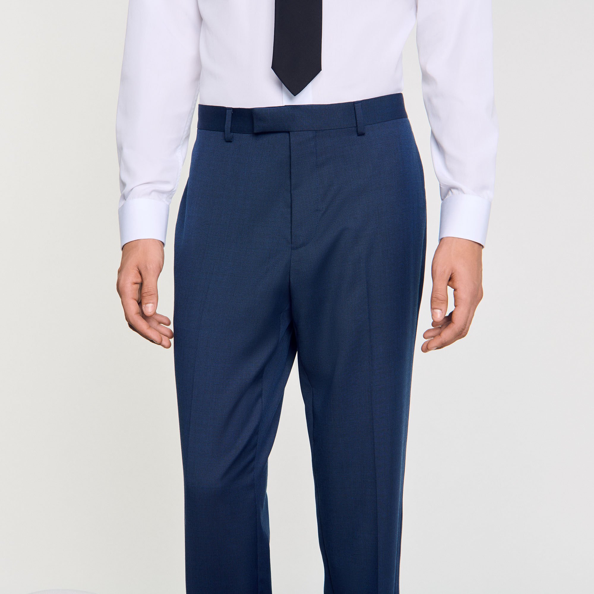 Pantalón de traje de lana