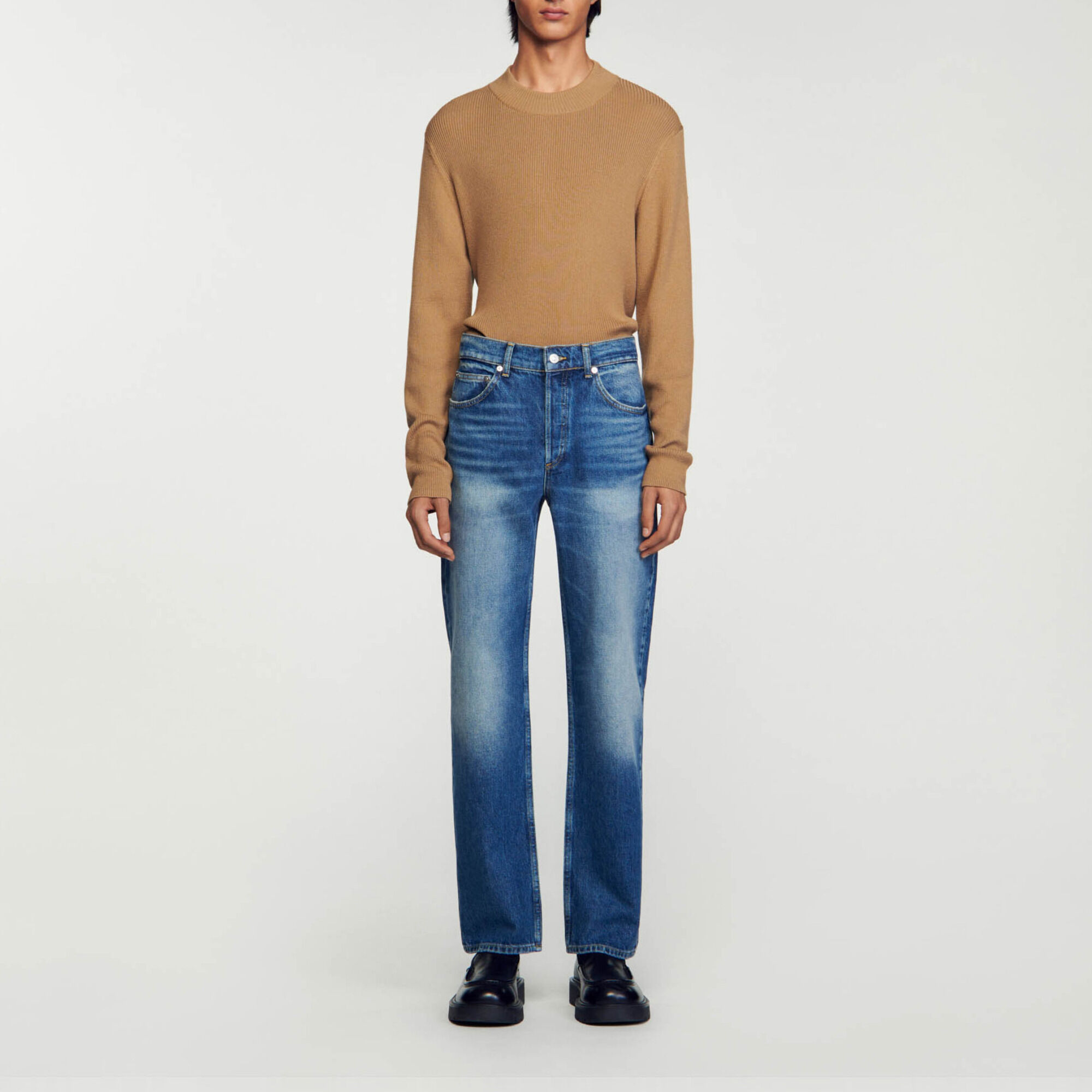 Pantalón vaquero desteñido