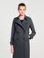 Gabardina con strass