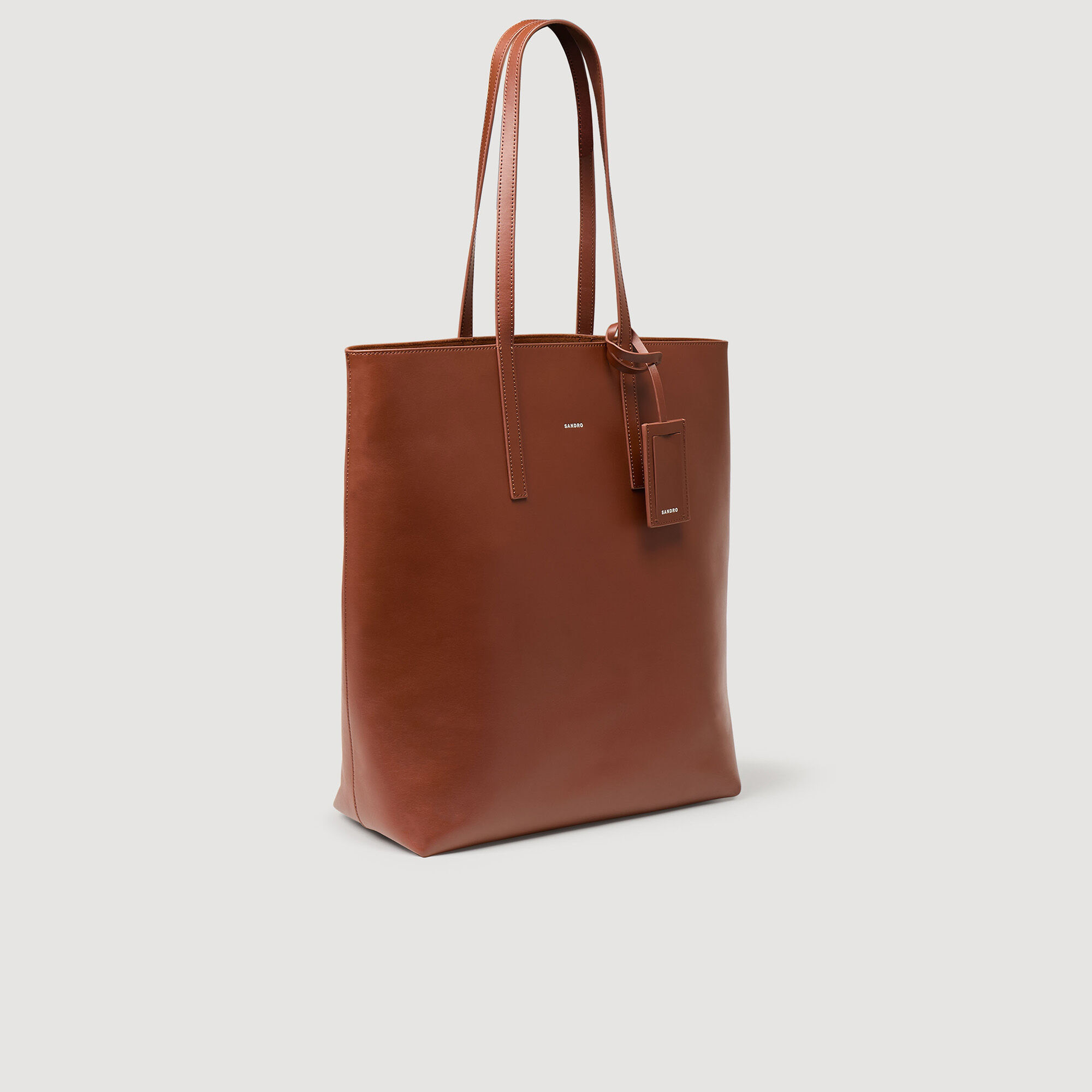Bolso tote de cuero