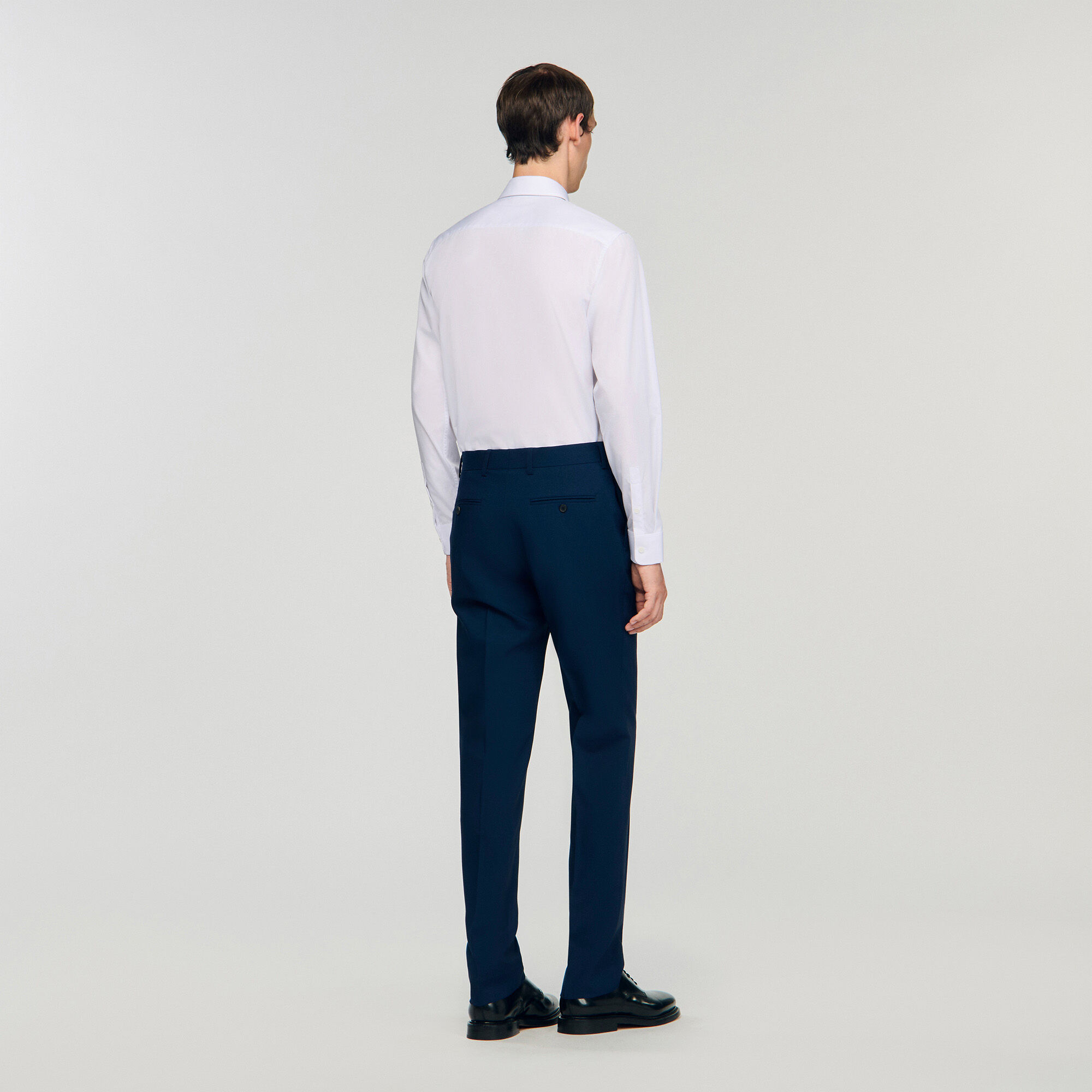 Pantalón de traje de lana